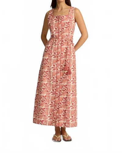 Hannah Artwear Paloma Maxi Dress In Albenya Dahlia In Multi