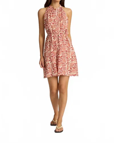 Hannah Artwear Sabrina Dahlia Dress In Red Multi