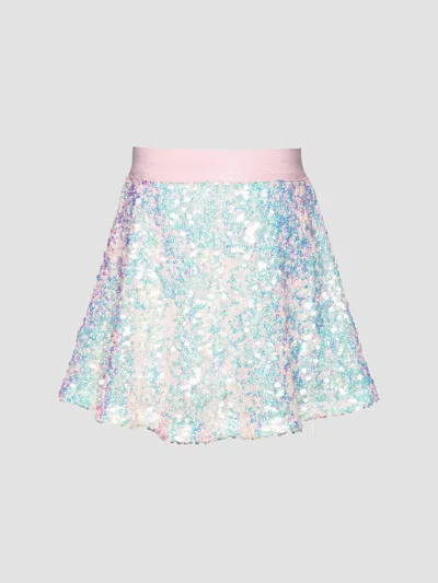 Hannah Banana Girl's Little Girl's & Girl's Sequined Skater Skirt In Multi
