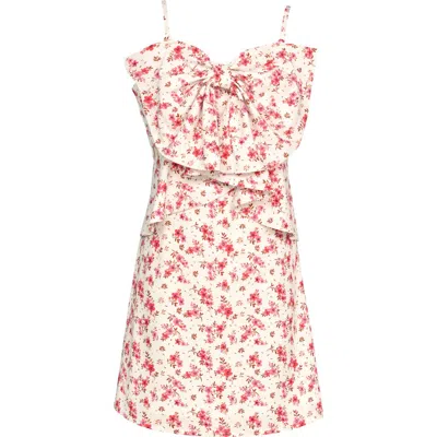 HANNAH BANANA HANNAH BANANA KIDS' BOW CUTOUT SUNDRESS