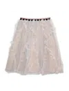 Hannah Banana Little Girl's & Girl's Ruffled Tutu Midi Skirt In Soft Pink