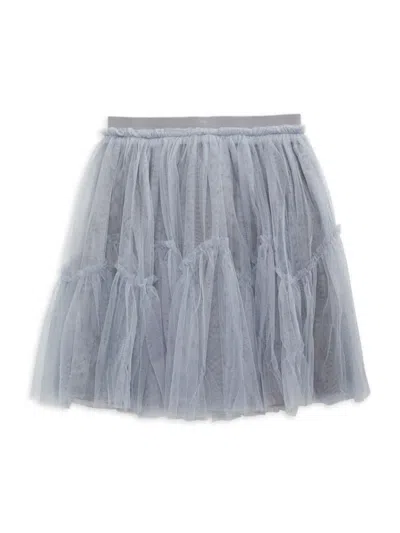 Hannah Banana Kids' Little Girl's Tulle Skirt In Grey