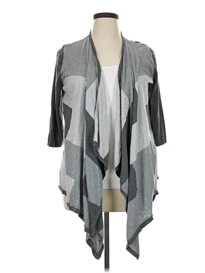 Pre-owned Hannah Cardigan Sweater In Gray