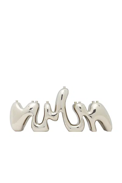 Hannah Polskin Limited Edition Menorah In Silver