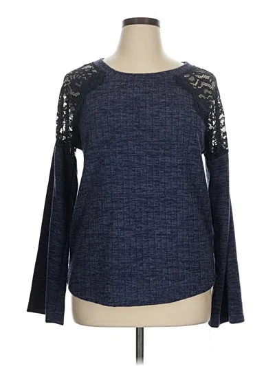 Pre-owned Hannah Pullover Sweater In Blue