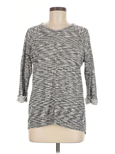 Pre-owned Hannah Pullover Sweater In Gray