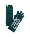 Hannah Rose Apres 3-in-1 Cashmere Gloves In Gray