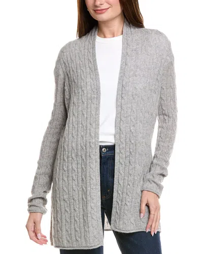 HANNAH ROSE HANNAH ROSE BREEZY CABLE WOOL & CASHMERE-BLEND DUSTER