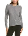 Hannah Rose Cashmere Cardigan In Grey