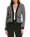 Hannah Rose Chanel Cashmere-blend Jacket In Black