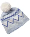 Hannah Rose Fairisle Cashmere Hat In Multi
