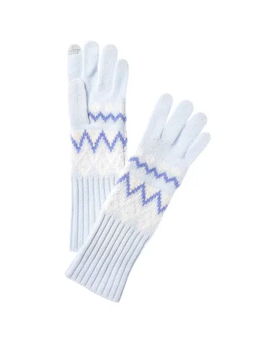 Hannah Rose Fairisle Essential Cashmere Gloves