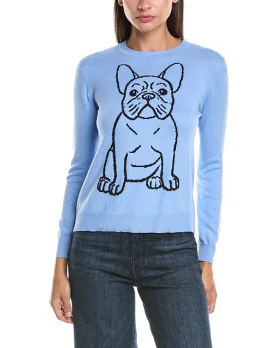 Hannah Rose Frenchie Cashmere-blend Sweater In Multi