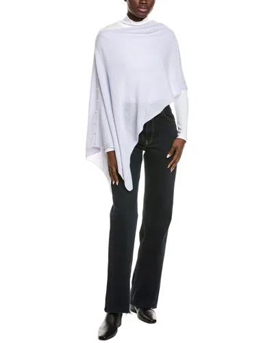 Hannah Rose Pearl Trim Cashmere Topper In Gray