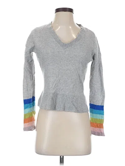 Pre-owned Hannah Rose Pullover Sweater In Gray