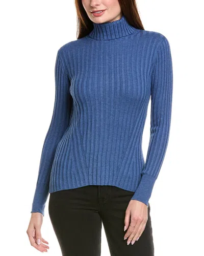 HANNAH ROSE HANNAH ROSE RIB TURTLENECK CASHMERE-BLEND SWEATER