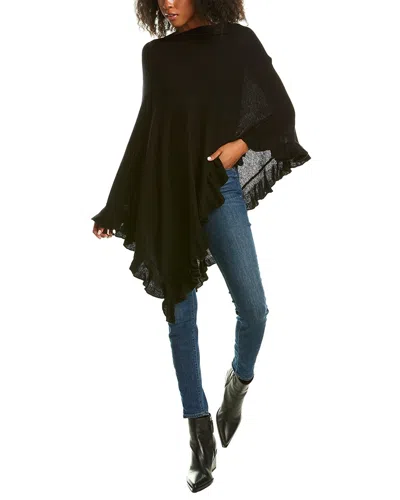 Hannah Rose Ruffle Edge Cashmere Topper