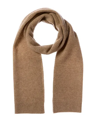 HANNAH ROSE WAFFLE STITCH CASHMERE SCARF