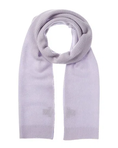 HANNAH ROSE HANNAH ROSE WAFFLE STITCH CASHMERE SCARF
