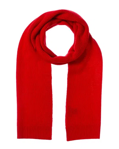 HANNAH ROSE HANNAH ROSE WAFFLE STITCH CASHMERE SCARF
