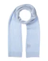 Hannah Rose Waffle Stitch Cashmere Scarf In Purple