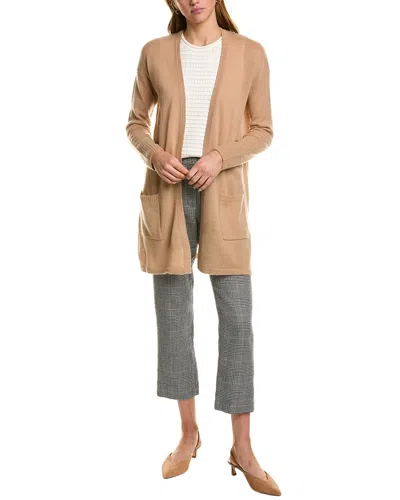Hannah Rose Wool & Cashmere-blend Cardigan In Beige
