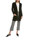 Hannah Rose Wool & Cashmere-blend Cardigan In Black