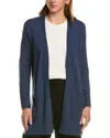 Hannah Rose Wool & Cashmere-blend Cardigan In Blue