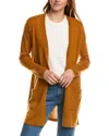 Hannah Rose Wool & Cashmere-blend Cardigan In Brown