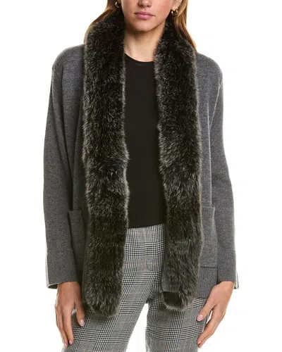 HANNAH ROSE WOOL & CASHMERE-BLEND CARDIGAN