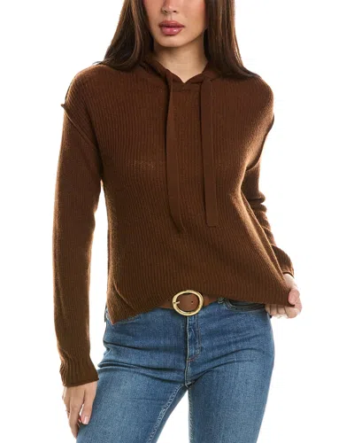 HANNAH ROSE WOOL & CASHMERE-BLEND HOODIE