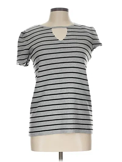 Pre-owned Hannah Short Sleeve T-shirt In Gray