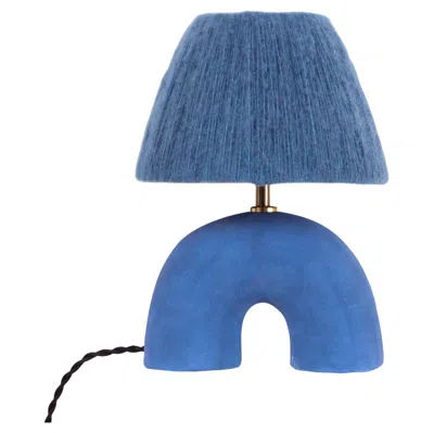 Pre-owned Hannah Simpson Studio Blue ‘me' Table Lamp