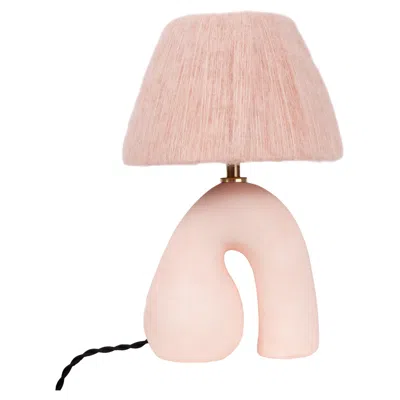 Pre-owned Hannah Simpson Studio ‘opposée' Table Lamp - Pink 'matte'