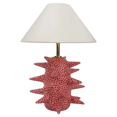 Pre-owned Hannah Simpson Studio Tall Spike- Pink And Red