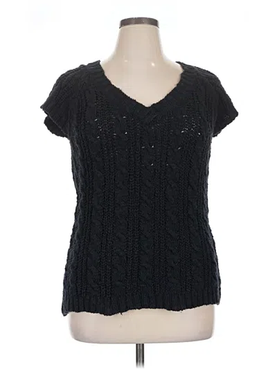 Pre-owned Hannah Sweater Vest In Black