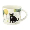 Hannah Turner Black / Brown Dog Mug In Multi