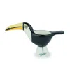 Hannah Turner Black Toucan Egg Cup In Black
