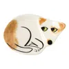 Hannah Turner Brown & White Dog Trinket Dish In Multi