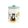 Hannah Turner Cat Storage Jar In Multi