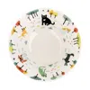 Hannah Turner Dog Serving Bowl In Multi