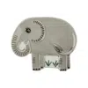 Hannah Turner Grey Handmade Elephant Trinket Dish In Gray