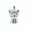 Hannah Turner Grey Tabby Cat Egg Cup In Gray