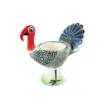 Hannah Turner Grey Turkey Egg Cup In Multi