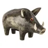 Hannah Turner Grey Wild Boar Money Box In Gray