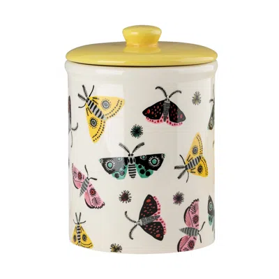 Hannah Turner Moth Storage Jar In Animal Print