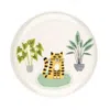 Hannah Turner Orange Ginger Cat Dinner Plate In Multi