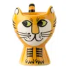 Hannah Turner Orange Tiger Egg Cup In Multi