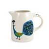 Hannah Turner Peacock Jug - Small In Multi