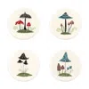 Hannah Turner Toadstool Coasters - Multicolour In Multi